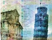 En bild på lutande tornet i Pisa som jag lånat från Lärorikt, en pedagogiskt tidskrift från Linköpings kommun. Illustrationen var från en text jag skrev åt dem, men den finns inte kvar och tidskriften är nedlagd.